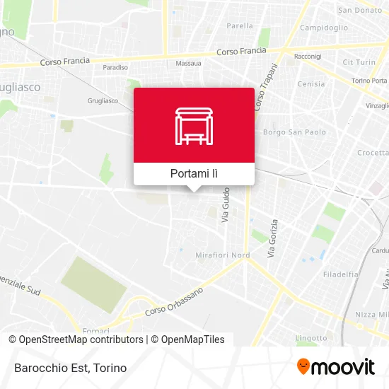 Mappa Barocchio Est