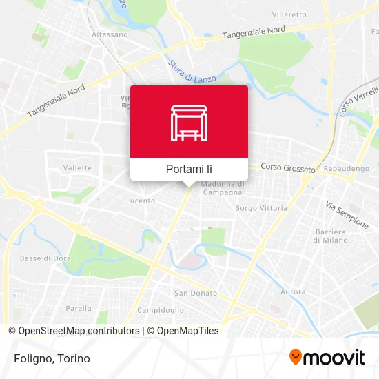 Mappa Foligno