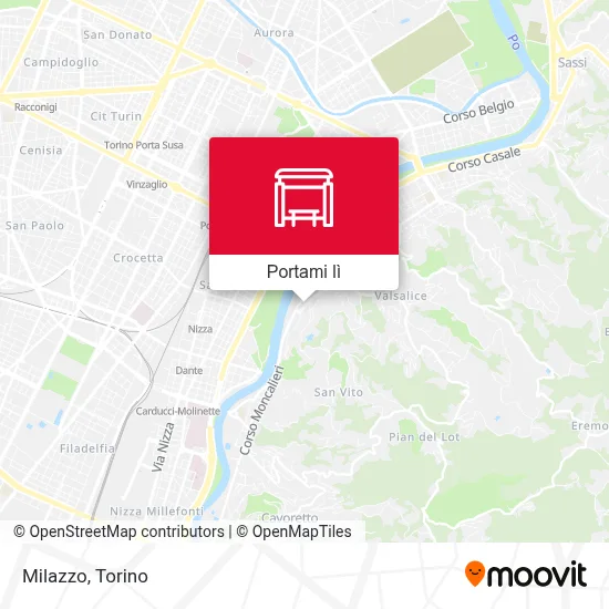 Mappa Milazzo