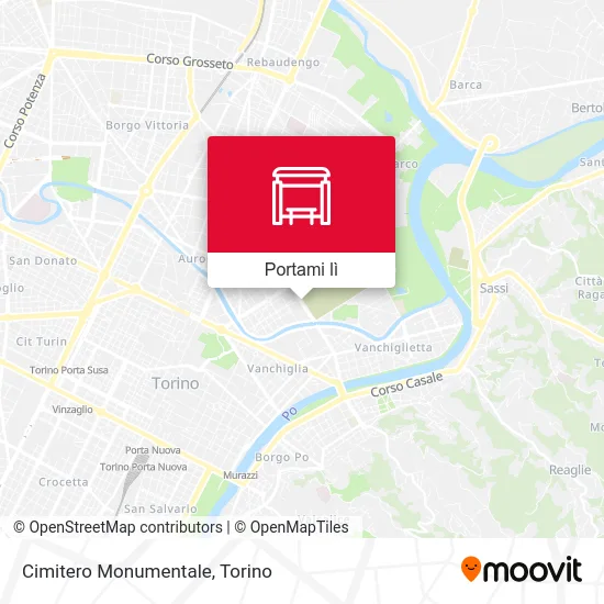 Mappa Cimitero Monumentale