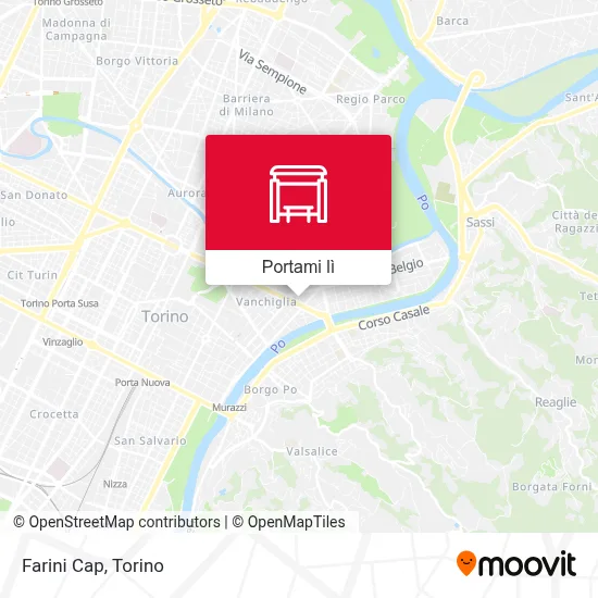 Mappa Farini Cap