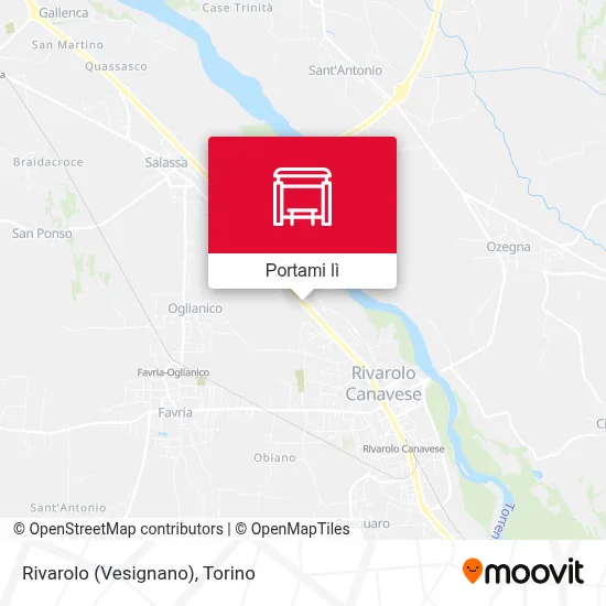 Mappa Rivarolo (Vesignano)