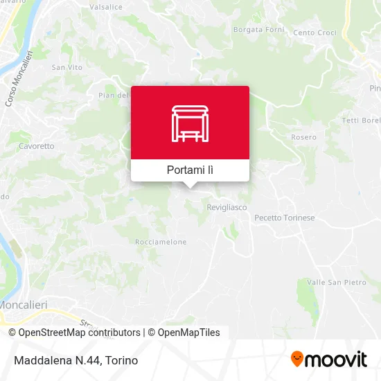 Mappa Maddalena N.44