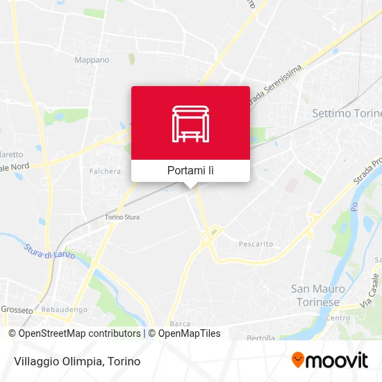 Mappa Villaggio Olimpia