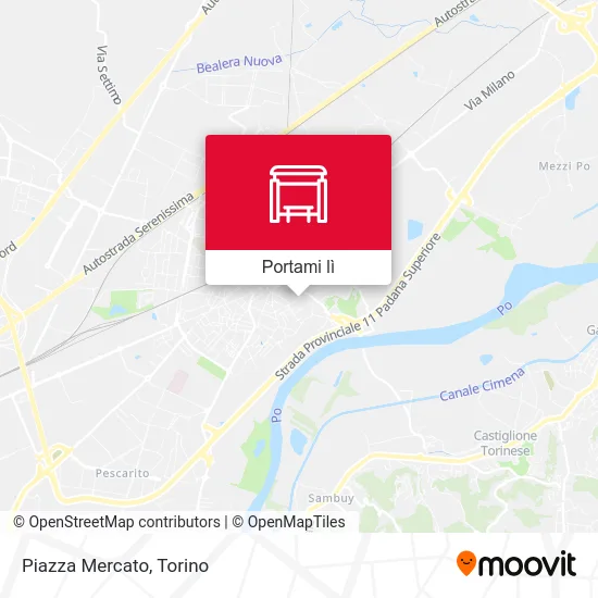 Mappa Piazza Mercato