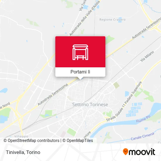 Mappa Tinivella