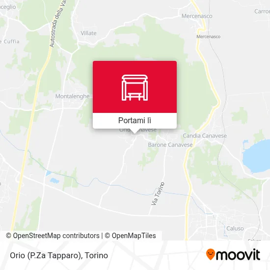 Mappa Orio (P.Za Tapparo)