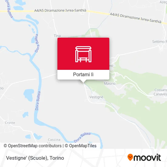 Mappa Vestigne' (Scuole)