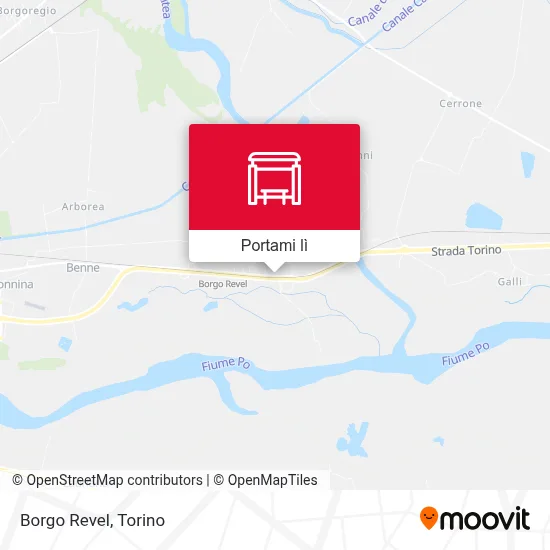 Mappa Borgo Revel