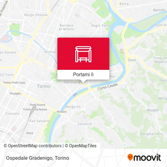 Mappa Ospedale Gradenigo