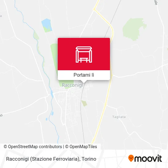 Mappa Racconigi (Stazione Ferroviaria)