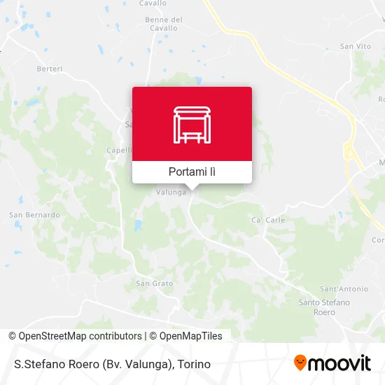 Mappa S.Stefano Roero (Bv. Valunga)