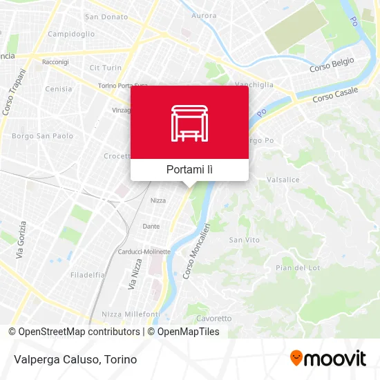 Mappa Valperga Caluso