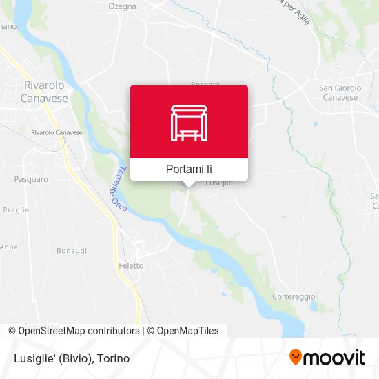 Mappa Lusiglie' (Bivio)