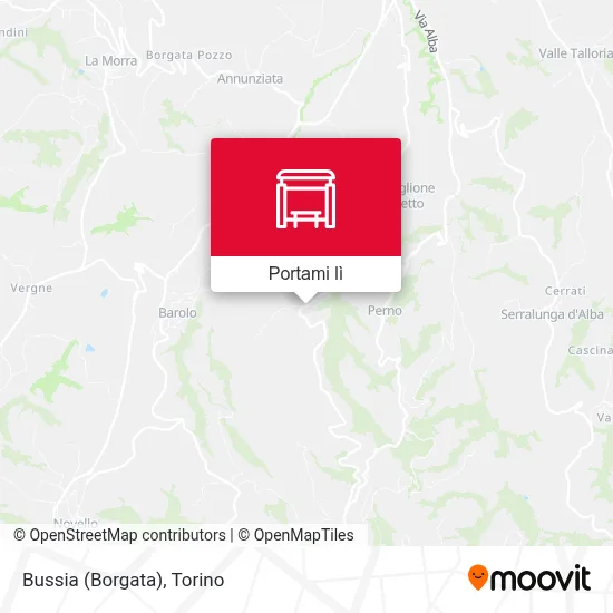 Mappa Bussia (Borgata)