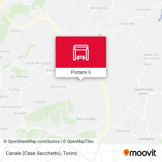 Mappa Canale (Case Sacchetto)