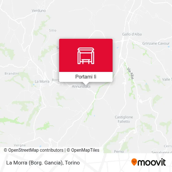 Mappa La Morra (Borg. Gancia)