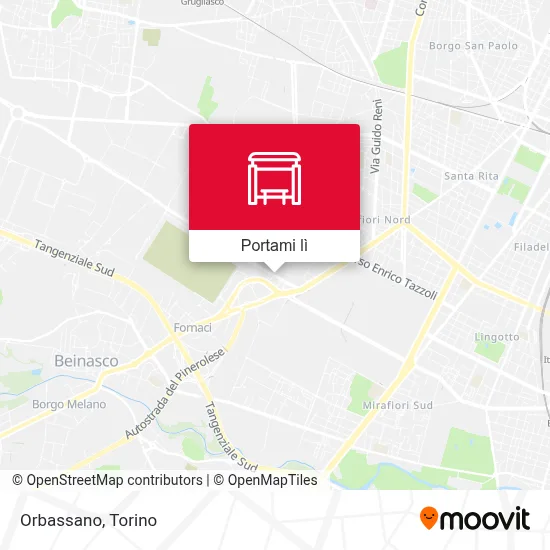Mappa Orbassano
