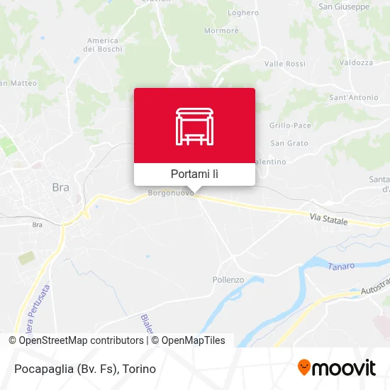 Mappa Pocapaglia (Bv. Fs)
