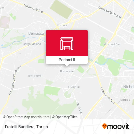 Mappa Fratelli Bandiera