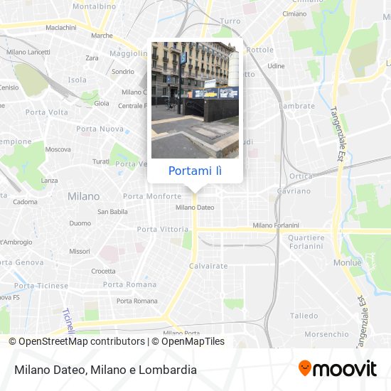 Mappa Milano Dateo