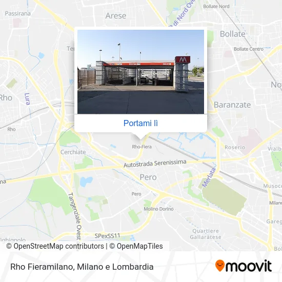 Mappa Rho Fieramilano