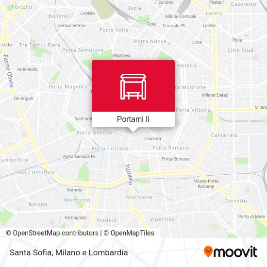 Mappa Santa Sofia