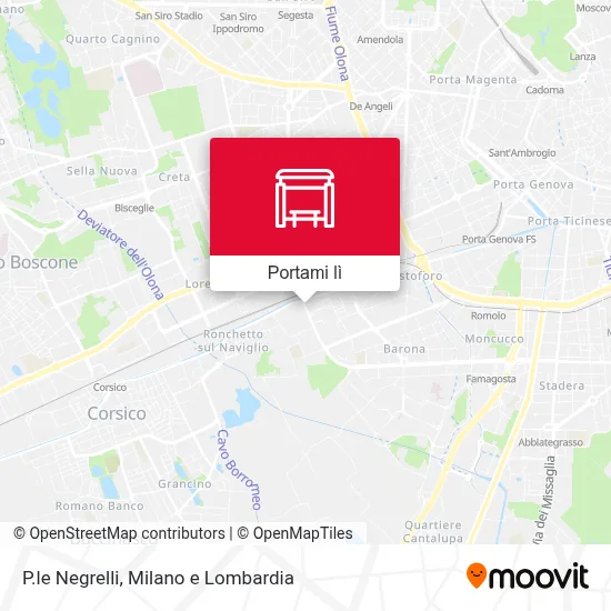 Mappa P.le Negrelli