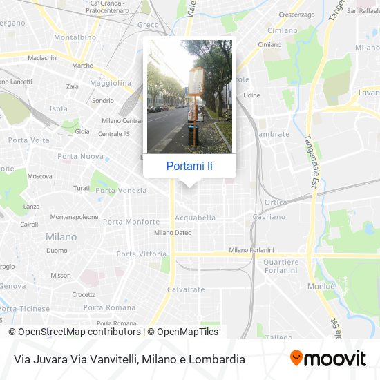 Mappa Via Juvara Via Vanvitelli
