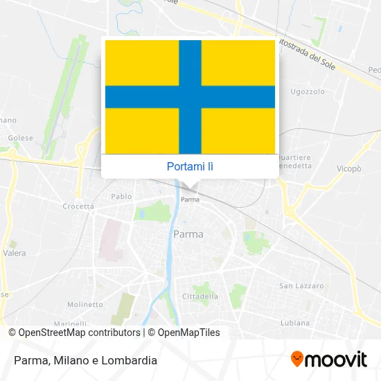 Mappa Parma