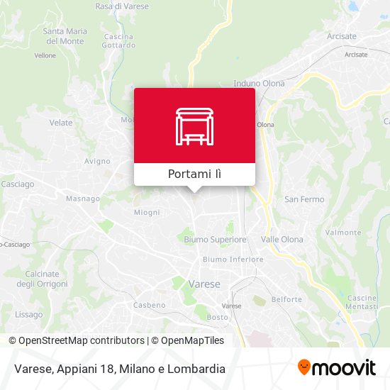 Mappa Varese, Appiani 18