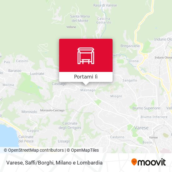 Mappa Varese, Saffi/Borghi