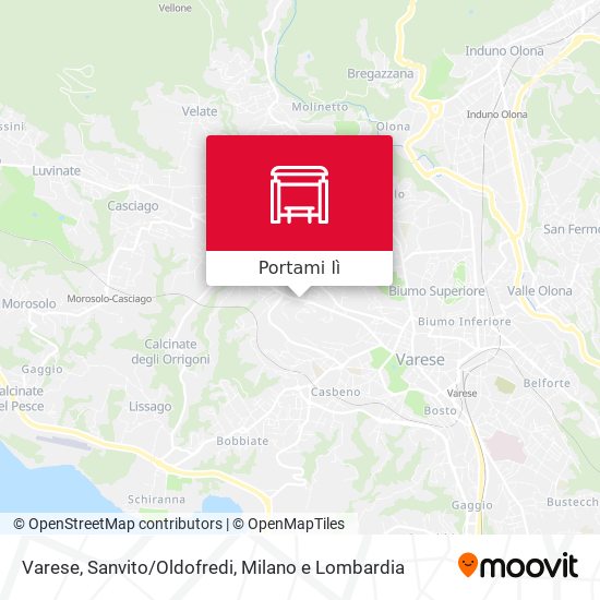 Mappa Varese, Sanvito/Oldofredi