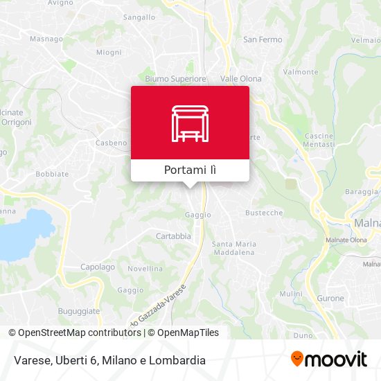 Mappa Varese, Uberti 6