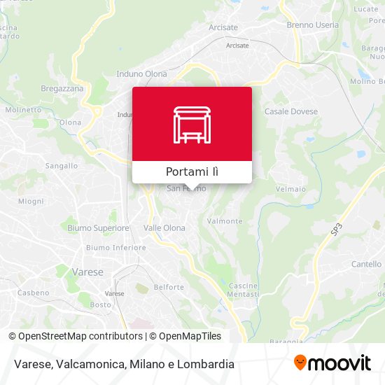 Mappa Varese, Valcamonica