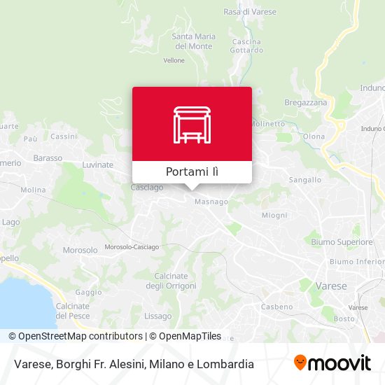 Mappa Varese, Borghi Fr. Alesini