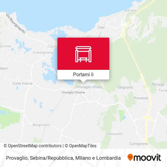 Mappa Provaglio, Sebina/Repubblica