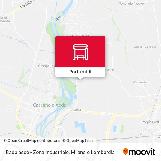 Mappa Badalasco - Zona Industriale