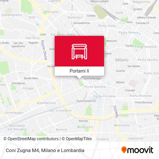 Mappa Coni Zugna M4