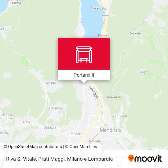 Mappa Riva S. Vitale, Prati Maggi