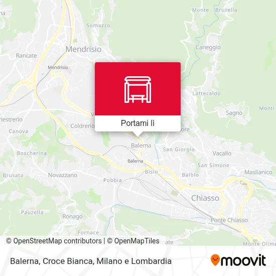Mappa Balerna, Croce Bianca