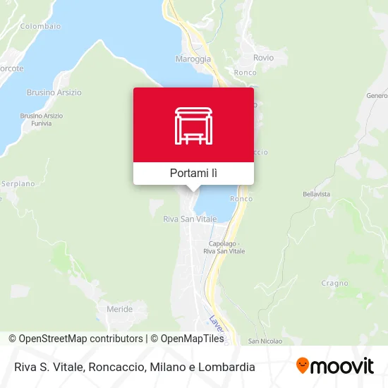 Mappa Riva S. Vitale, Roncaccio