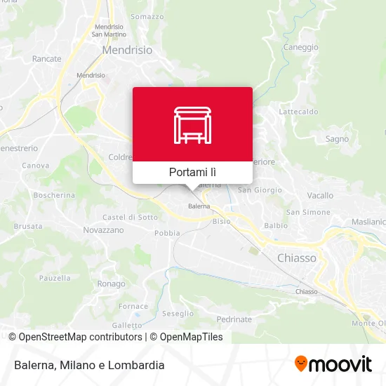 Mappa Balerna