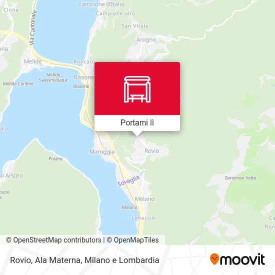 Mappa Rovio, Ala Materna