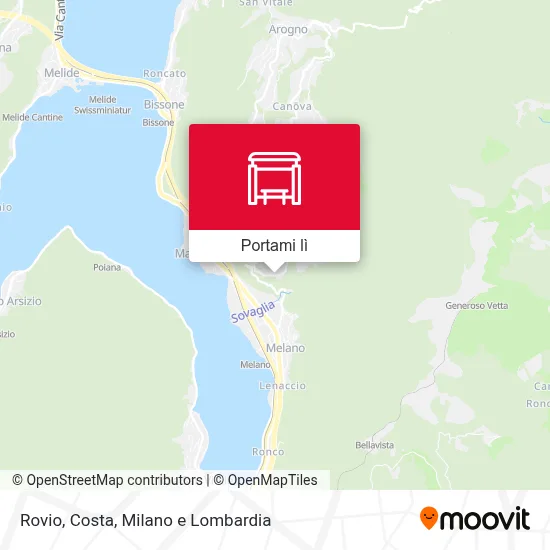 Mappa Rovio, Costa