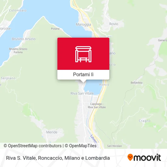 Mappa Riva S. Vitale, Roncaccio