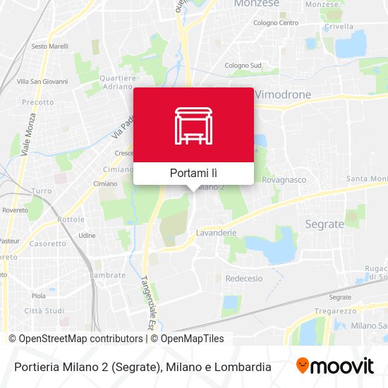 Mappa Portieria Milano 2 (Segrate)