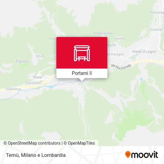 Mappa Temù