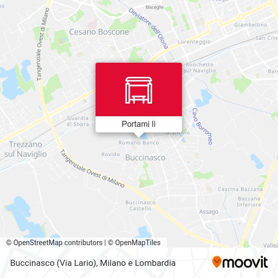 Mappa Buccinasco (Via Lario)