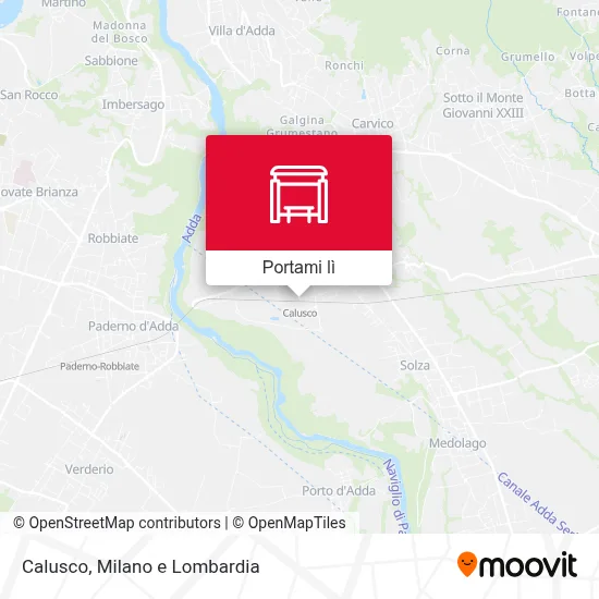 Mappa Calusco